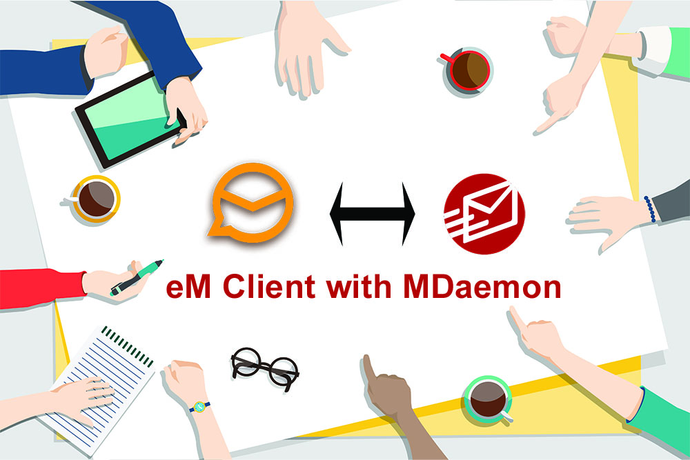 eM Client cộng tác với MDaemon Email Server