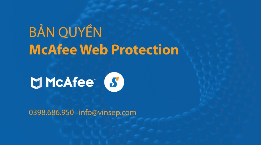 McAfee Web Protection bản quyền