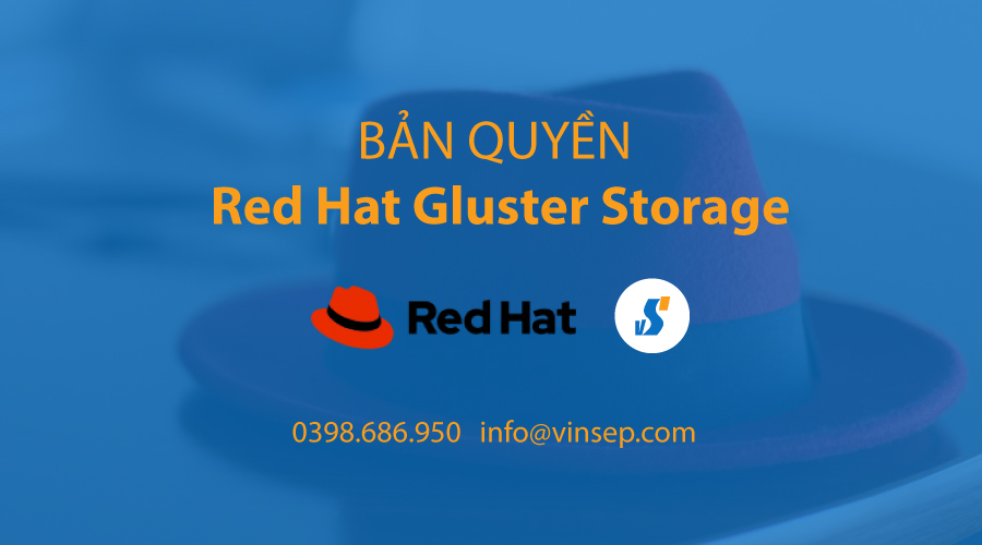 Red Hat Gluster Storage bản quyền