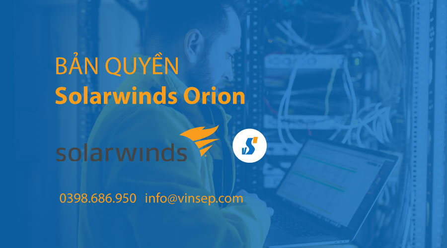 Solarwinds orion bản quyền