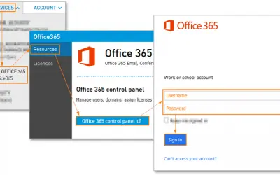 Tạo domain với Microsoft 365 account