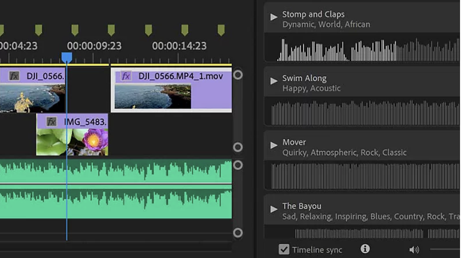 Save time with Adobe Stock Audio