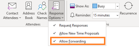 Cách sử dụng Microsoft Teams với Outlook Desktop, chặn gửi thư mời cho người khác.