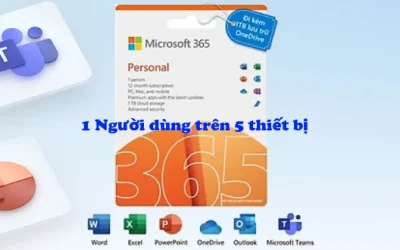 Mua Microsoft 365 Personal – dùng cho 5 thiết bị