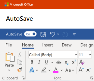 Microsoft - Auto Save
