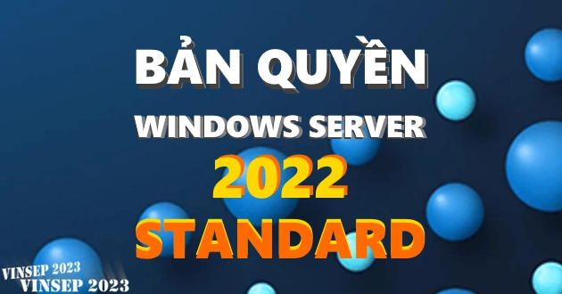 Windows Server 2022 Standard Bản Quyền Microsoft
