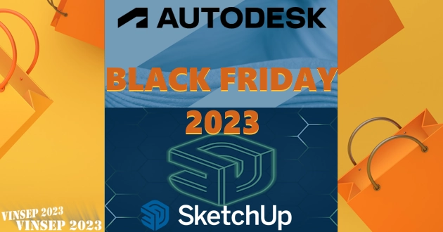 Khuyến mãi Autodesk AutoCAD Sketchup Pro