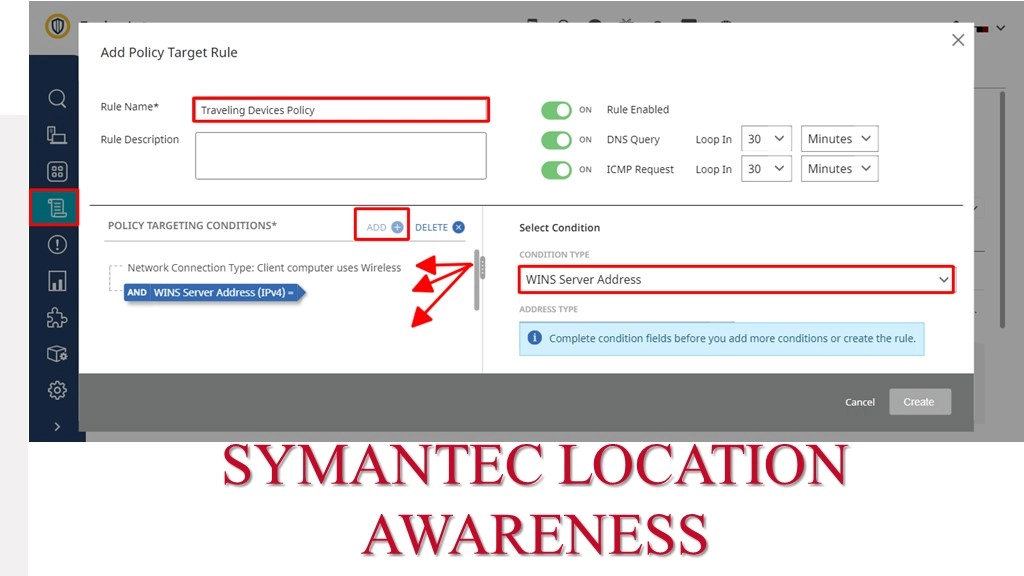 Symantec Location Awareness xác định vị trí đăng nhập của thiết bị