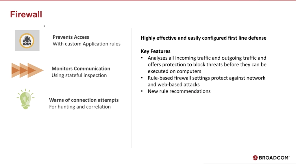 Symantec Endpoint Security ngăn chặn tấn công bằng công nghệ tường lửa Firewall
