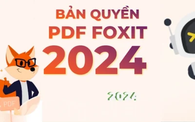 Bản quyền PDF Foxit 2024