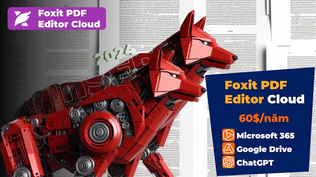 Bản quyền Foxit PDF Editor Cloud dành cho Doanh Nghiệp mới nhất 2024