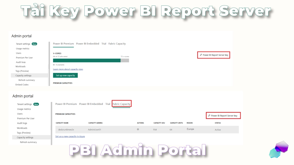 Tải key Bản quyền Power BI Report Server