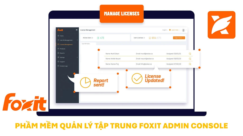 Tư vấn Mua Foxit Admin Console bản quyền 2025 tại VinSEP
