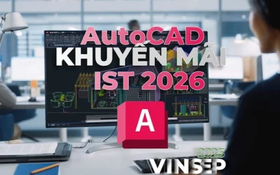 Khuyến mãi Nâng cấp AutoCAD LT lên AutoCAD IST 2D&3D