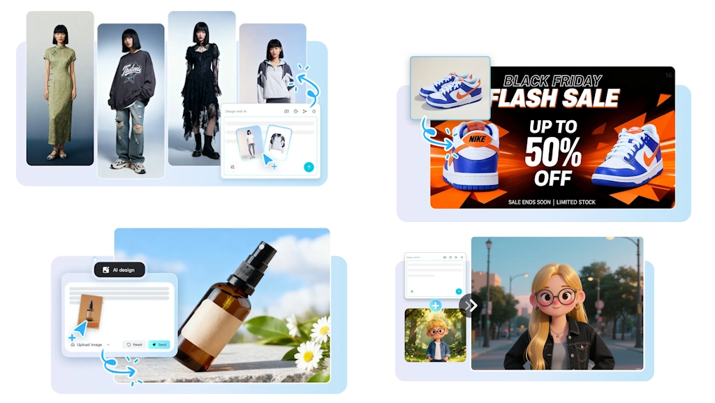 Mua Gói CapCut Pro Cho Nhóm sử dụng tính năng thiết kế AI mạnh mẽ