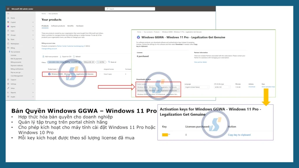 Mua bản quyền Windows và Office bản quyền CSP